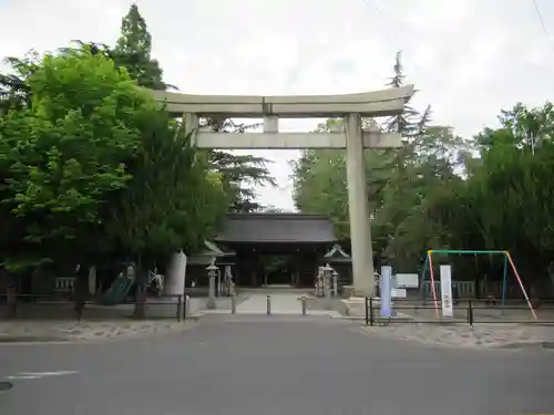 川口神社の鳥居