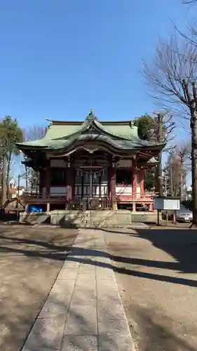 本多八幡神社の本殿・本堂
