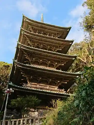 龍口寺の塔
