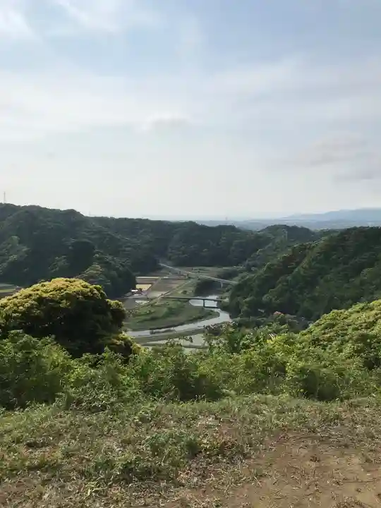 朝山神社の景色