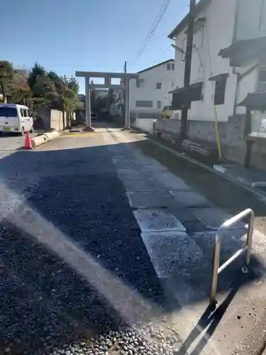 天祖神社の鳥居