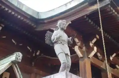 鐵砲洲稲荷神社の像