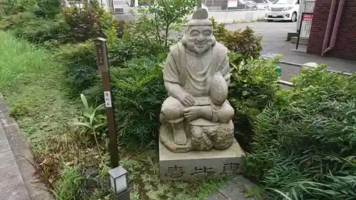 成子天神社の像