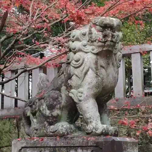 稲前神社の狛犬
