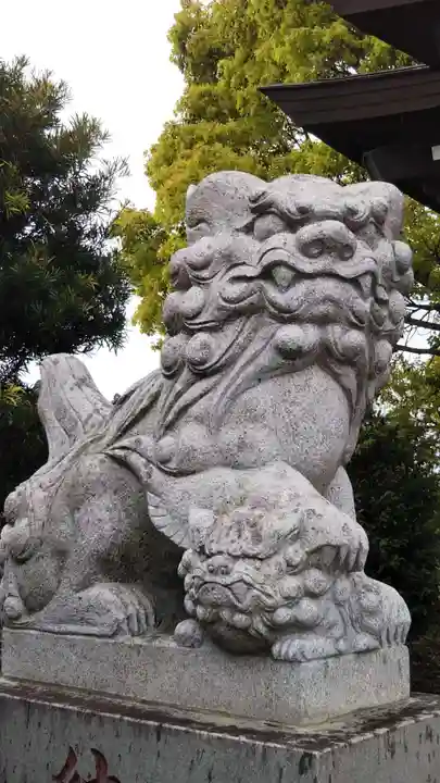 木幡神社の狛犬