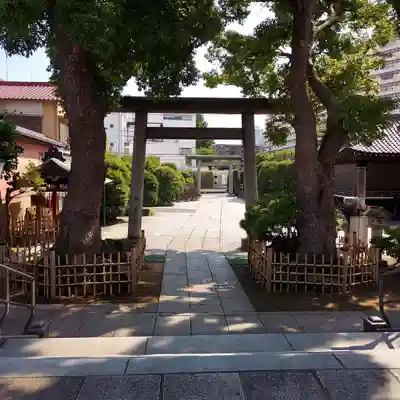 小村井 香取神社の鳥居