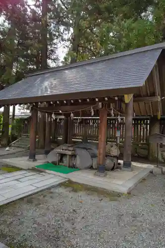 飛騨総社の手水