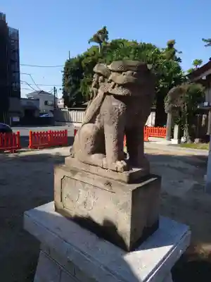 高靇神社の狛犬