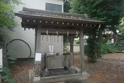 青渭神社の手水舎