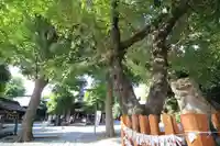 嶺御嶽神社の狛犬