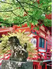 秋葉神社の狛犬