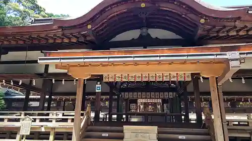 往馬坐伊古麻都比古神社の本殿・本堂