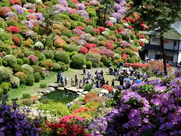 塩船観音寺の景色