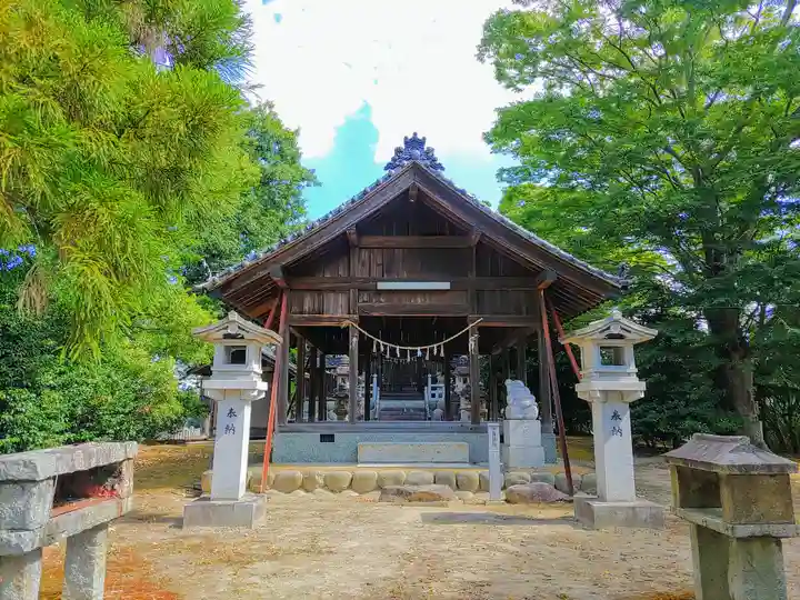 河俣下神社(一色川俣)の本殿・本堂