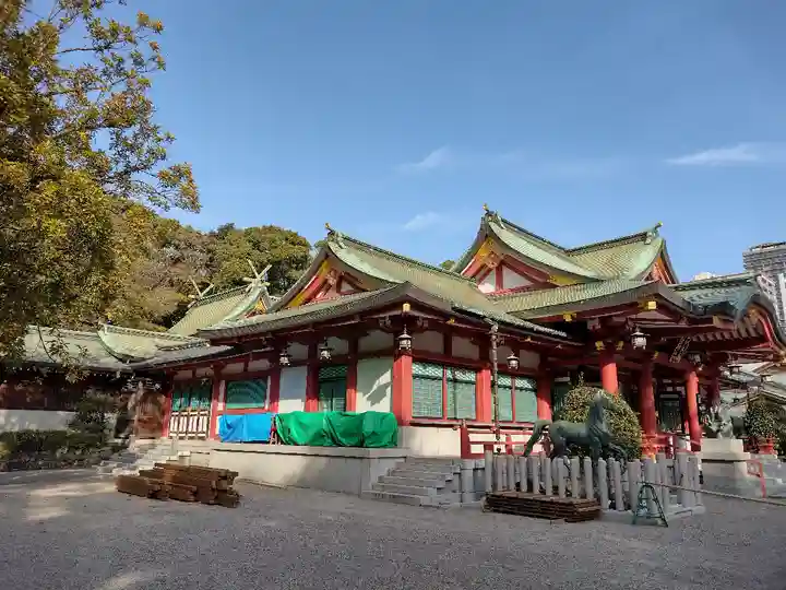 西宮神社の本殿・本堂
