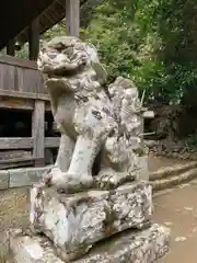 田賀神社の狛犬