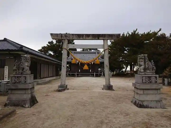天神社(前庭天神社・院庭天神社)の鳥居