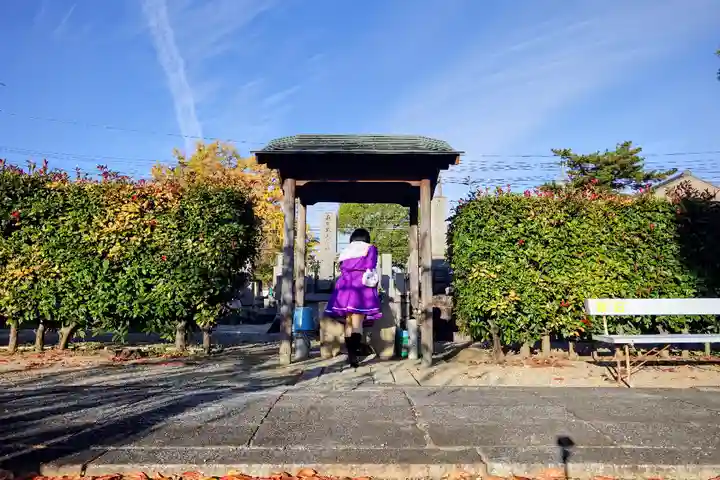 妙光寺の手水舎