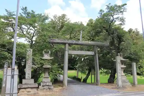 鹿島大神宮の鳥居