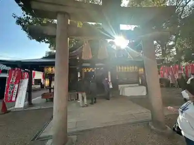 楠珺社（住吉大社末社）の鳥居