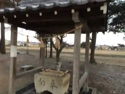 阿志都彌神社の手水舎