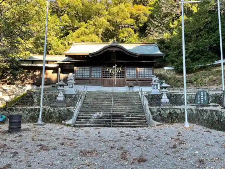 岩田神社の本殿・本堂