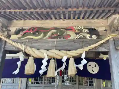 椴法華八幡神社の芸術