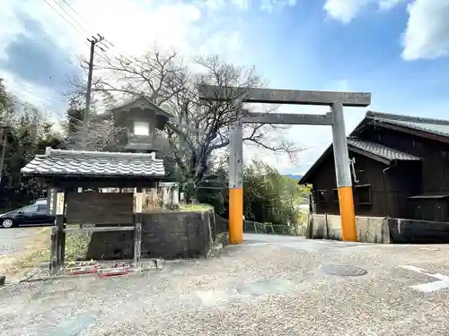 東の追分（伊勢神宮一の鳥居）の鳥居