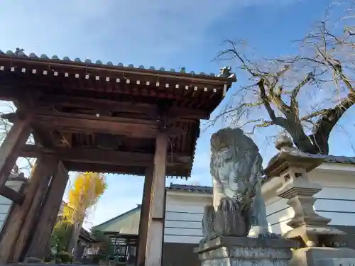 長松院の山門・神門