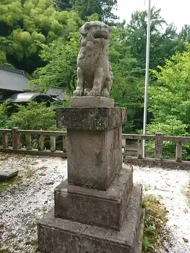 加賀神明宮の狛犬