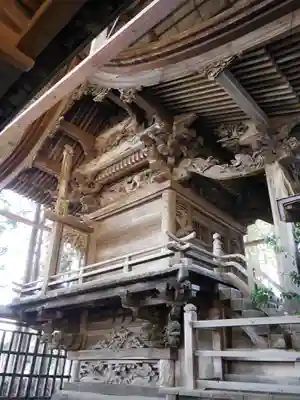 北熊井諏訪社の本殿・本堂