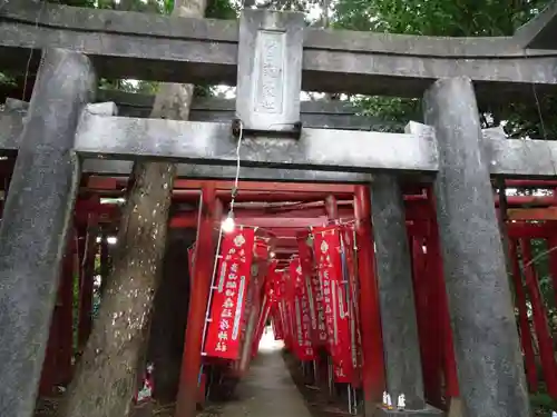 多田朝日森稲荷神社の鳥居