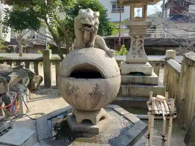 厳島神社の手水舎