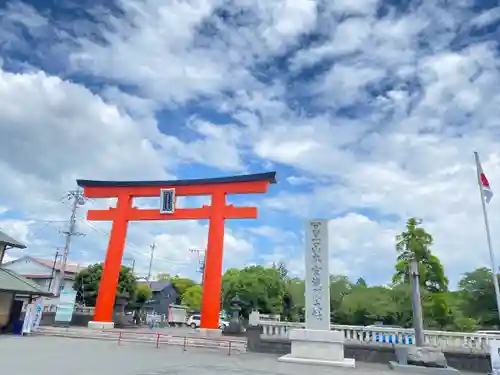 富士山本宮浅間大社の鳥居