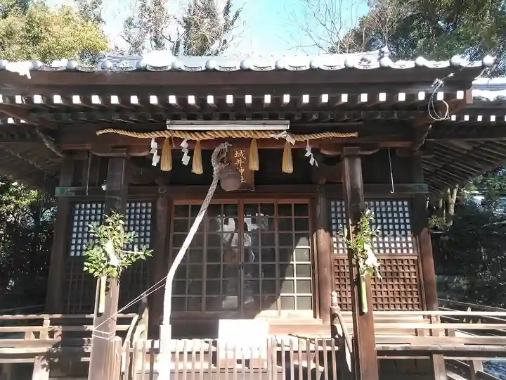 城井神社の本殿・本堂