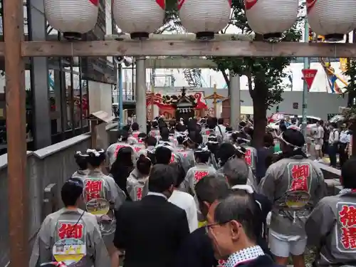 宮益御嶽神社のお祭り