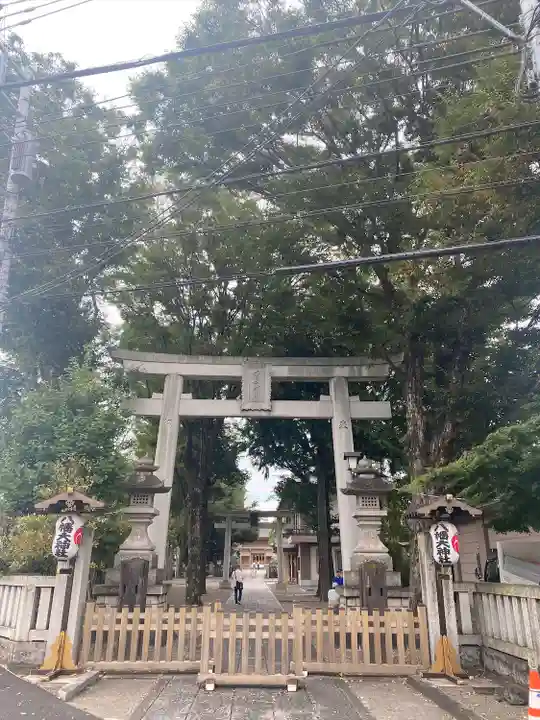 八幡大神社の鳥居