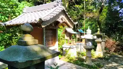 阿奈志神社の末社・摂社