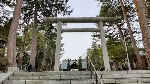 上川神社の鳥居