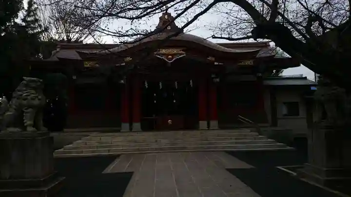旗岡八幡神社の本殿・本堂