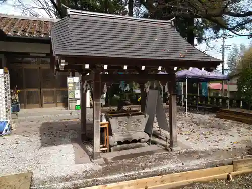 咲前神社の手水舎