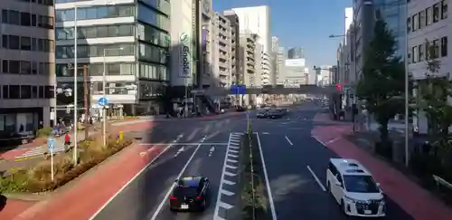 宮益御嶽神社の周辺