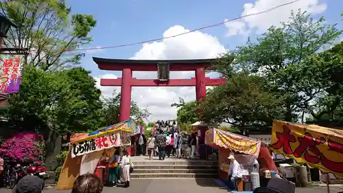 亀戸天神社の鳥居