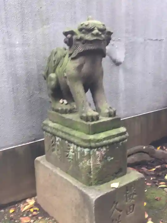 櫻田神社の狛犬