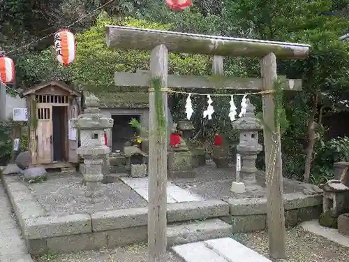 五所神社の鳥居