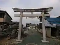 白山社(宿町)の鳥居