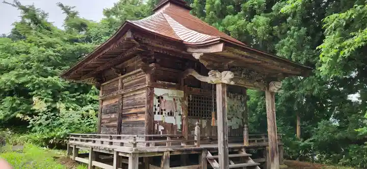 泉蔵院(鮎貝観音堂)の本殿・本堂