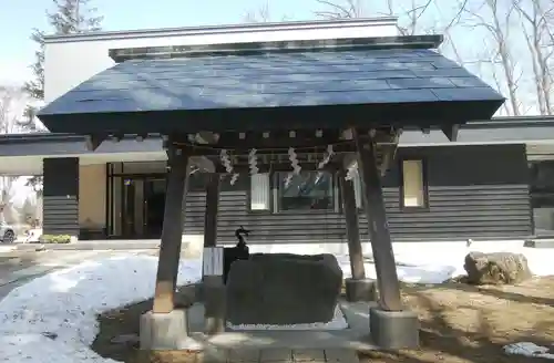 長沼神社の手水