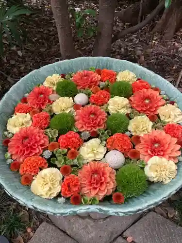 行田八幡神社の手水