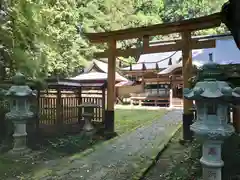 都々古別神社(馬場)の鳥居